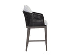 Capri Counter Stool - Smoke Grey - view 3