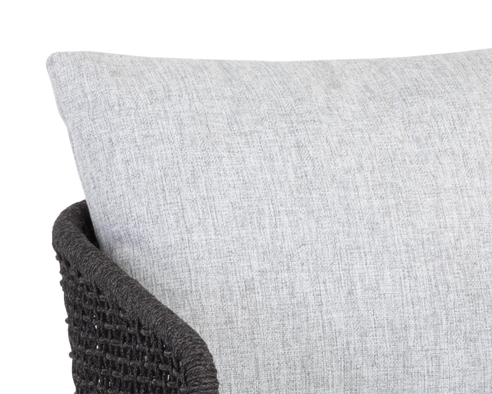 Capri Counter Stool - Smoke Grey - view 6