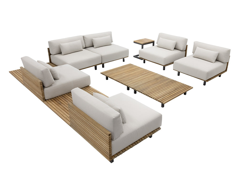Geneve Modular Ottoman - None - view 4
