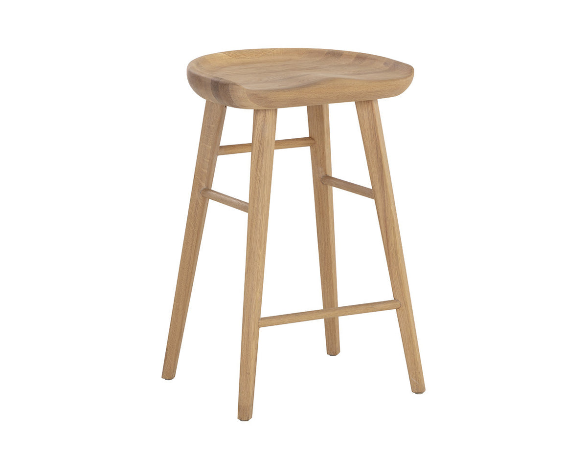 Dominic Counter Stool – Light Oak