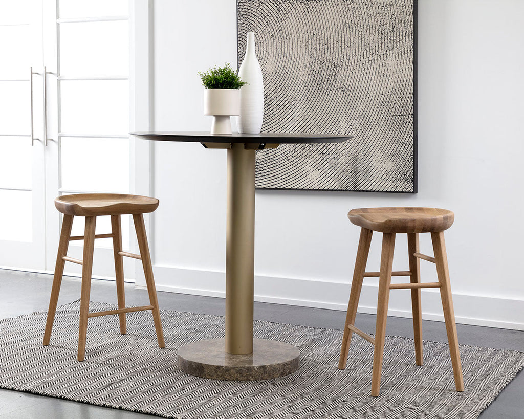 Dominic Counter Stool – Light Oak
