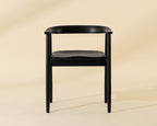 Jeremy Dining Armchair - Black