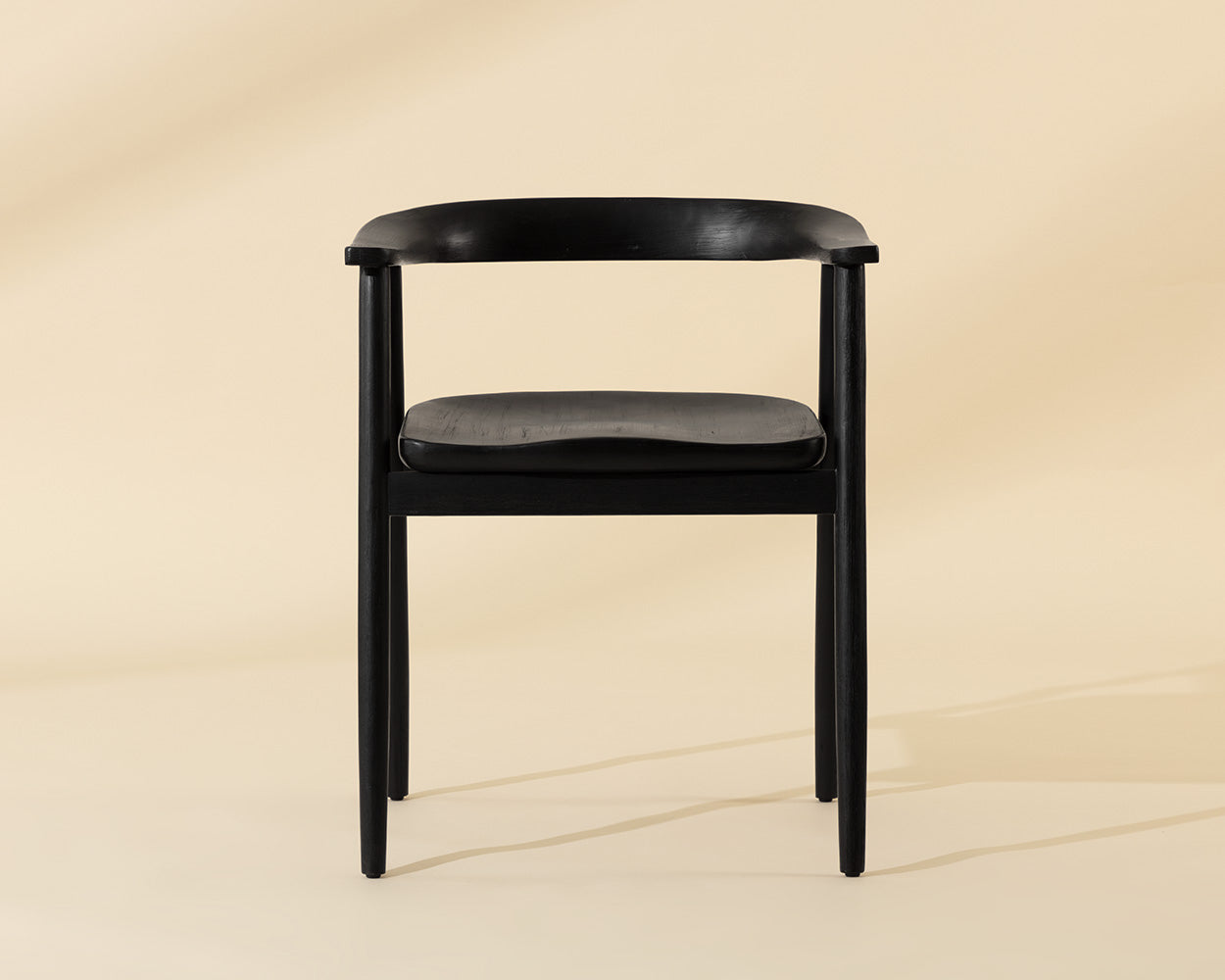 Jeremy Dining Armchair - Black