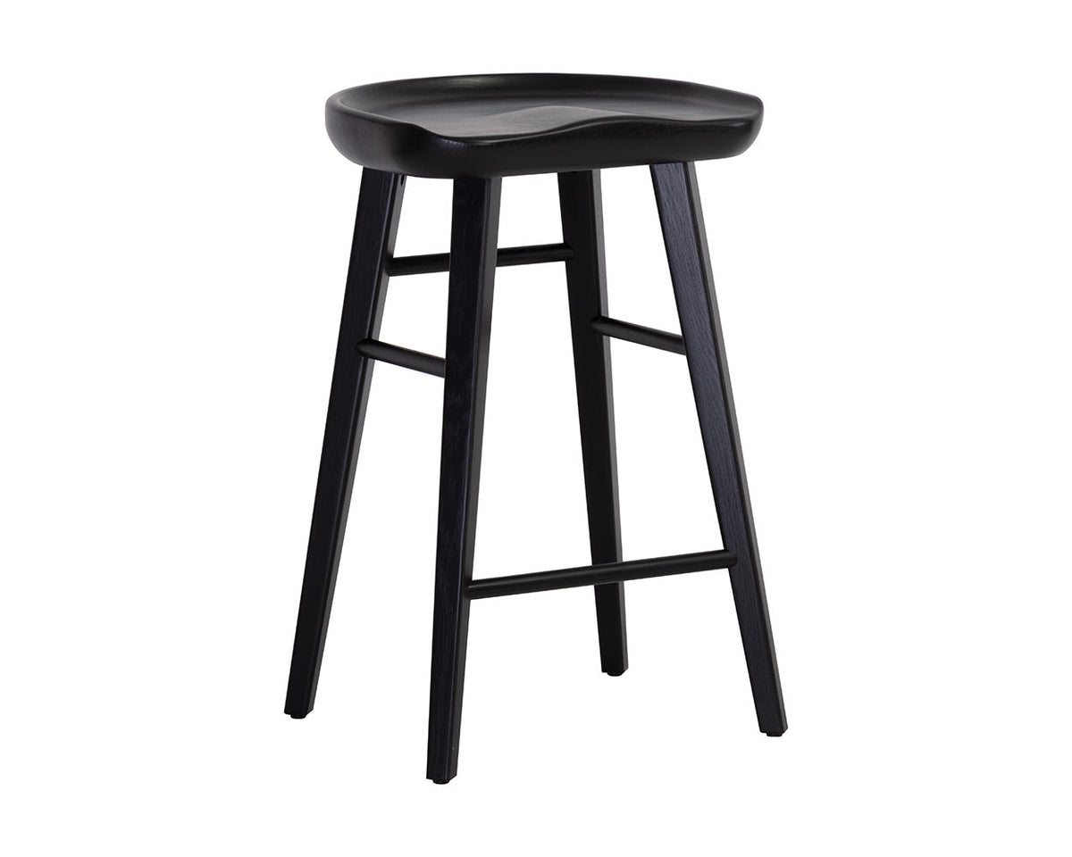 Dominic Counter Stool – Black