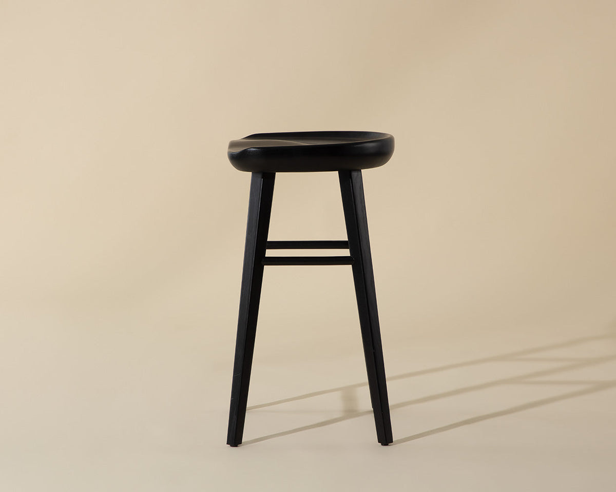 Dominic Counter Stool – Black