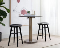 Dominic Counter Stool – Black