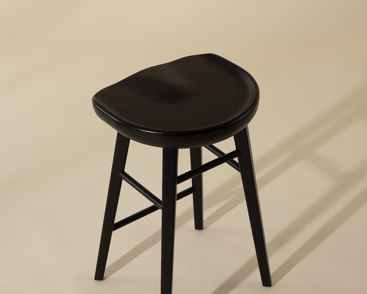 Dominic Counter Stool – Black