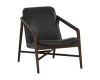 Cinelli Lounge Chair — Distressed Brown — Sunpan