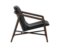 Cinelli Lounge Chair — Distressed Brown — view 4
