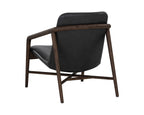 Cinelli Lounge Chair — Distressed Brown — view 5