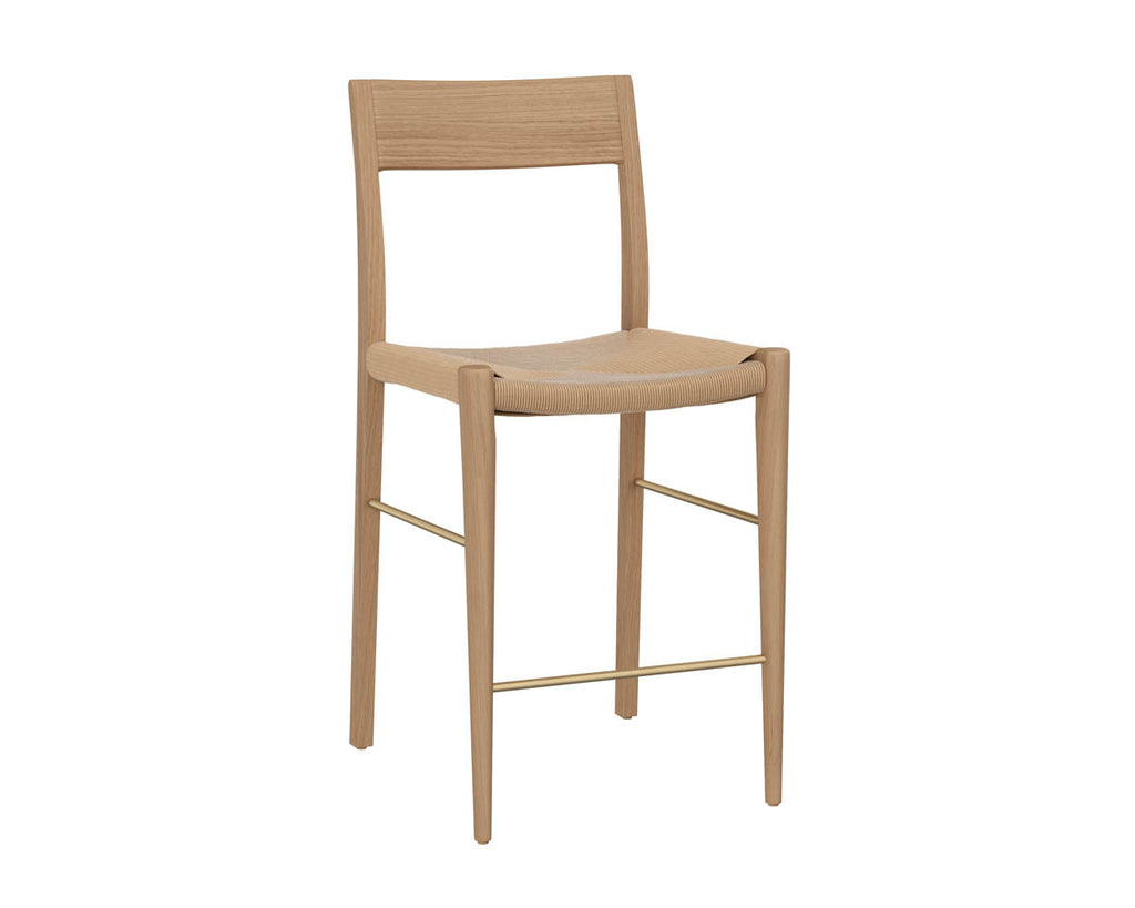 Bondi Counter Stool – Light Oak