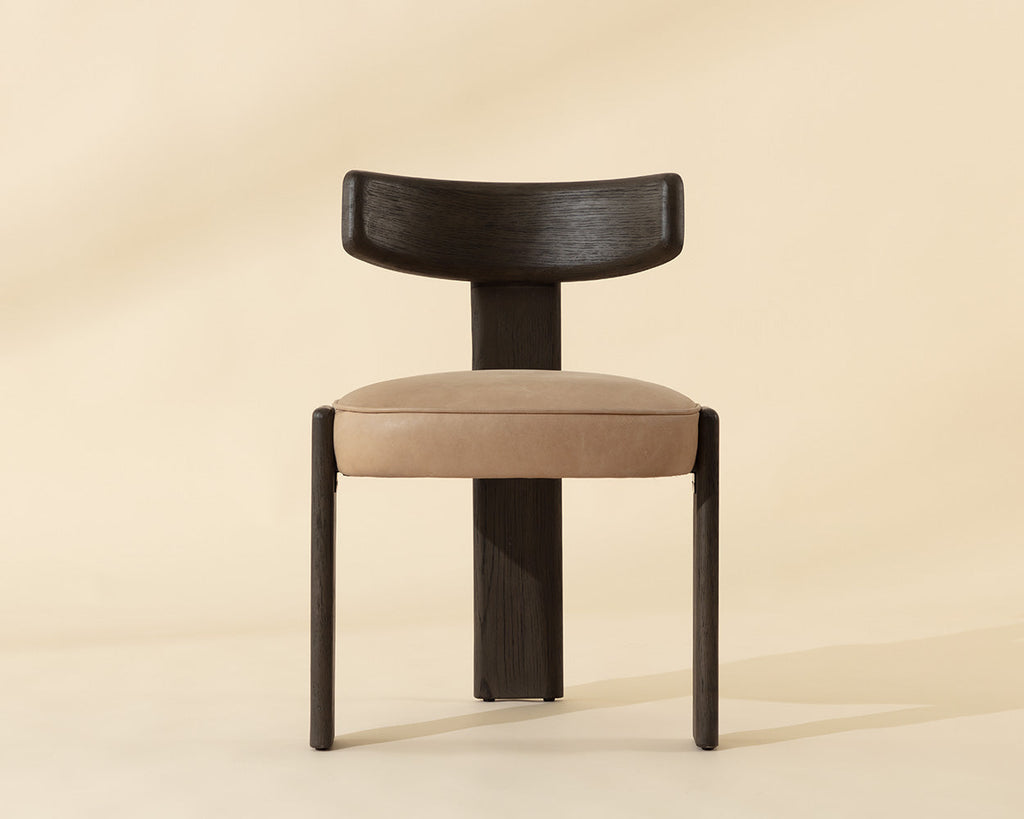 Horton Dining Chair - Dark Brown