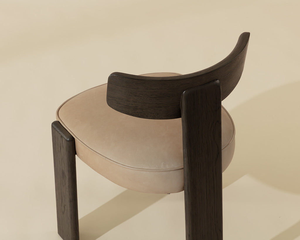 Horton Dining Chair - Dark Brown