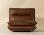Colson Swivel Armless Chair — view 3