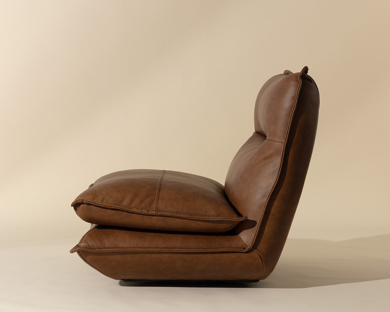 Colson Swivel Armless Chair — view 4