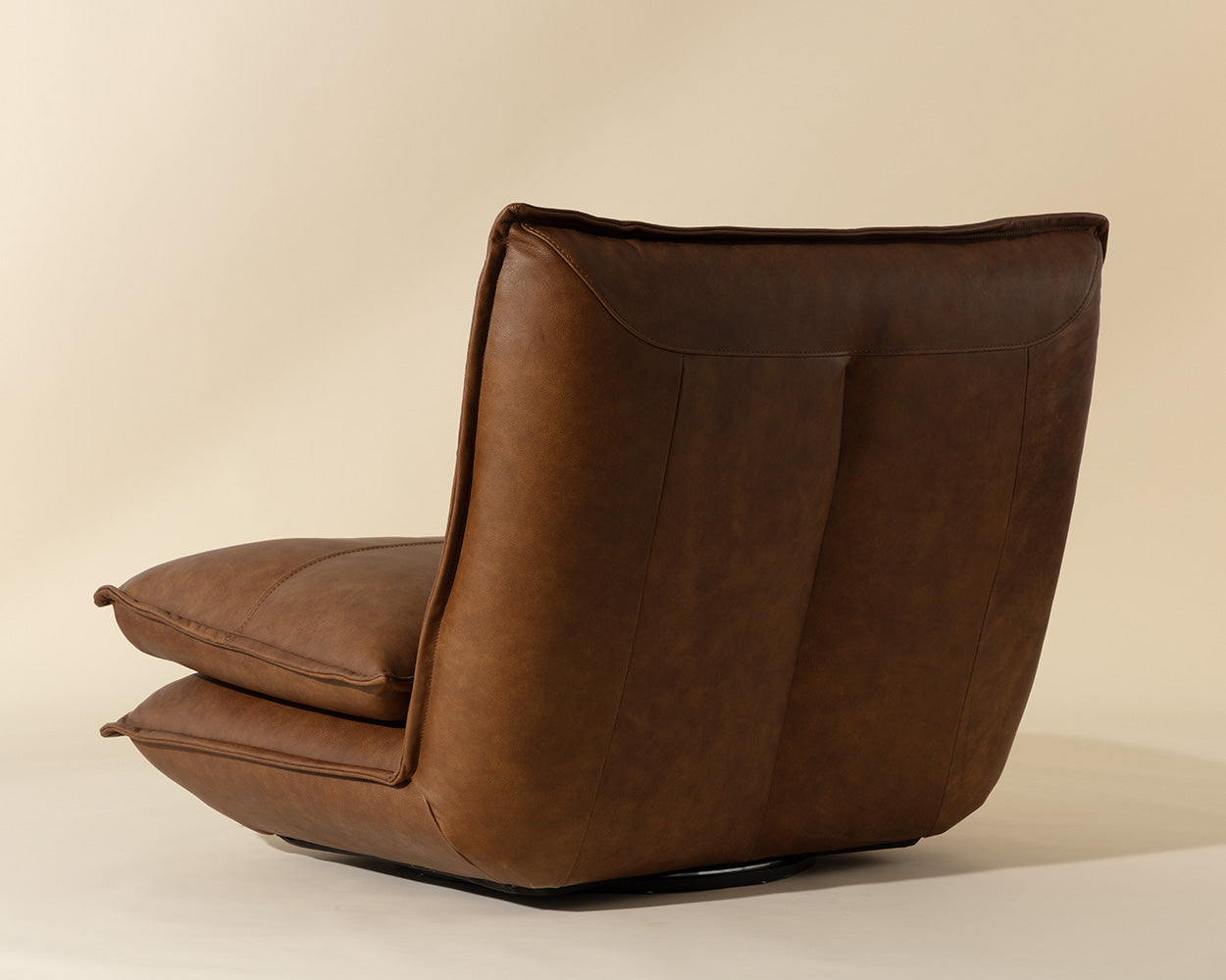 Colson Swivel Armless Chair — view 5