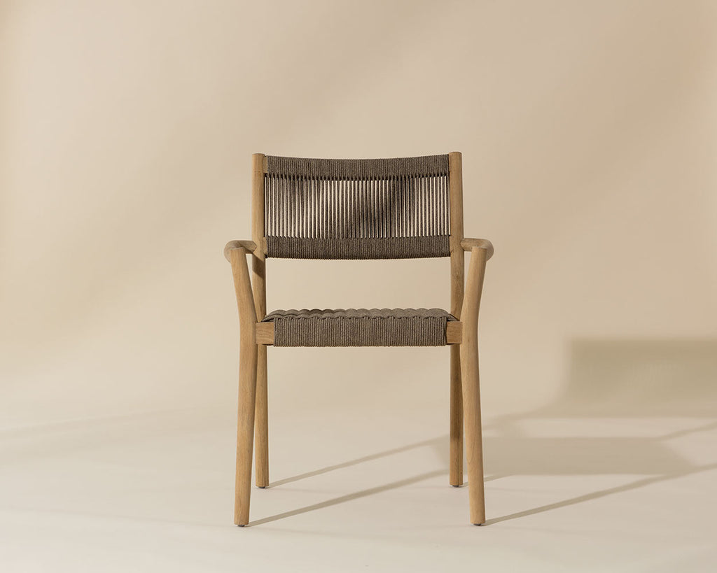 Kavala Stackable Dining Armchair - Natural - view 4