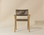 Kavala Stackable Dining Armchair - Natural - view 4