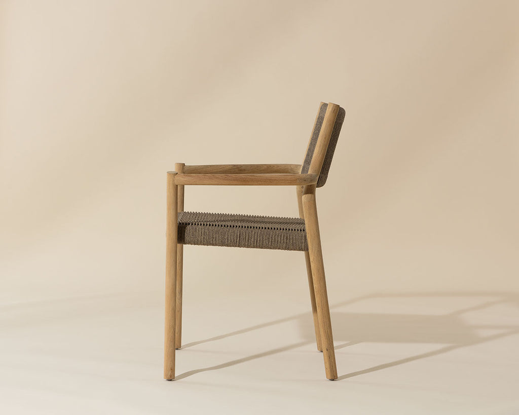 Kavala Stackable Dining Armchair - Natural - view 5