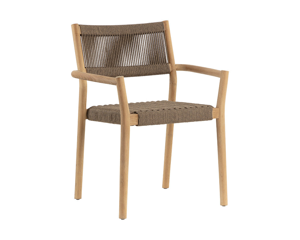 Kavala Stackable Dining Armchair - Natural - view 11