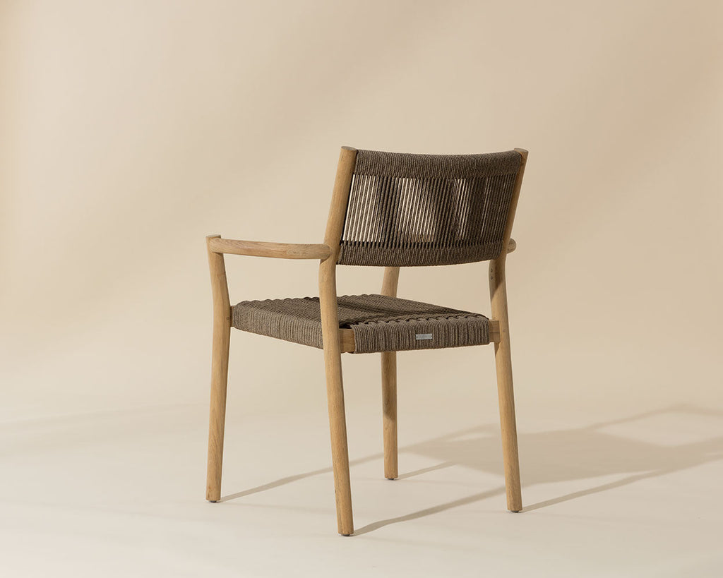 Kavala Stackable Dining Armchair - Natural - view 6