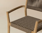 Kavala Stackable Dining Armchair - Natural - view 8