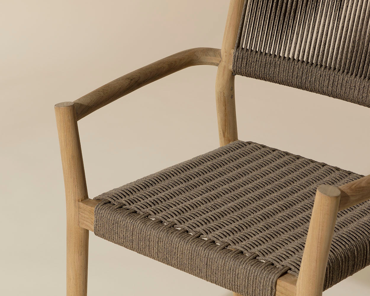 Kavala Stackable Dining Armchair - Natural - view 8