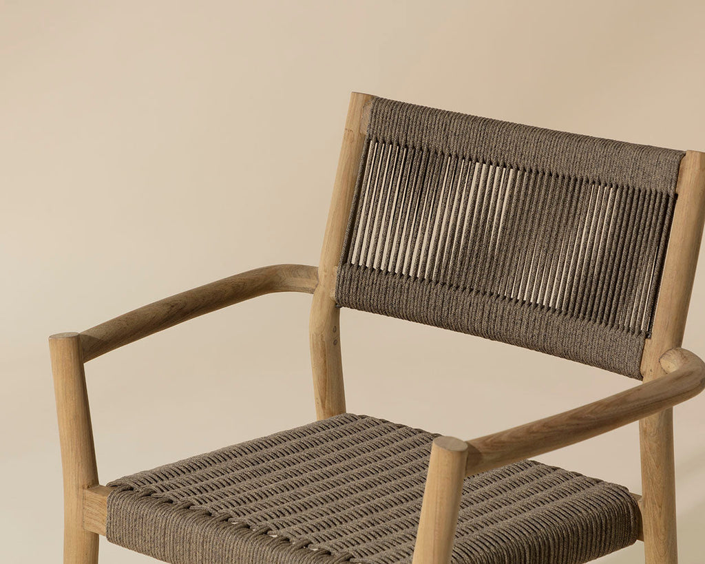 Kavala Stackable Dining Armchair - Natural - view 9