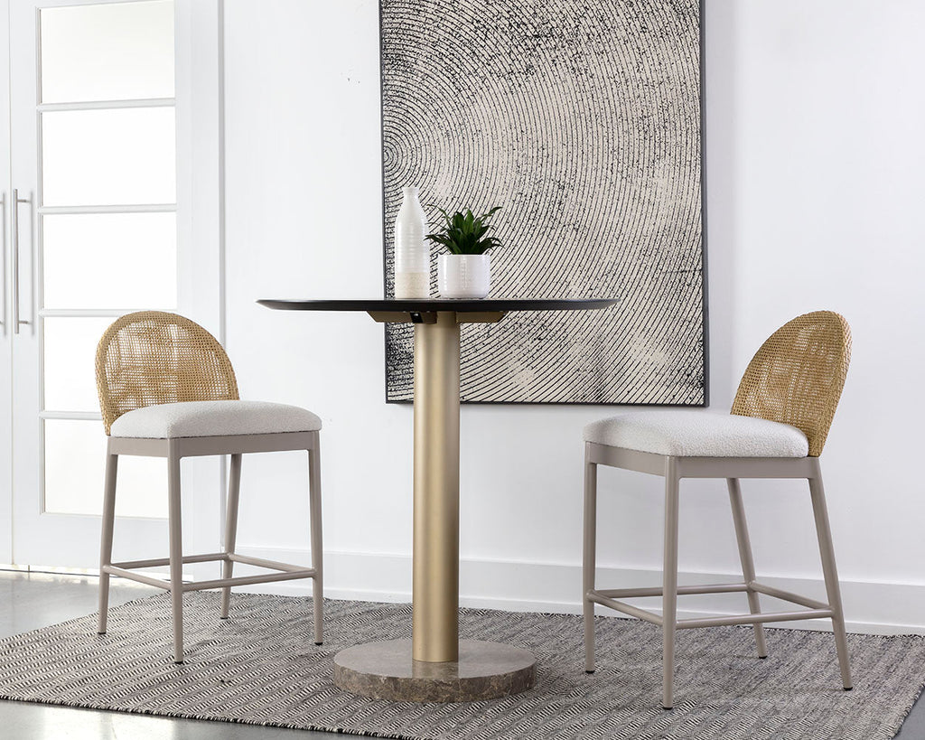 Calandri Counter Stool - Natural - view 2