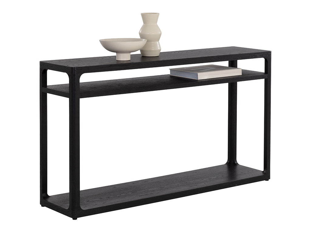 Doncaster Console Table — Black