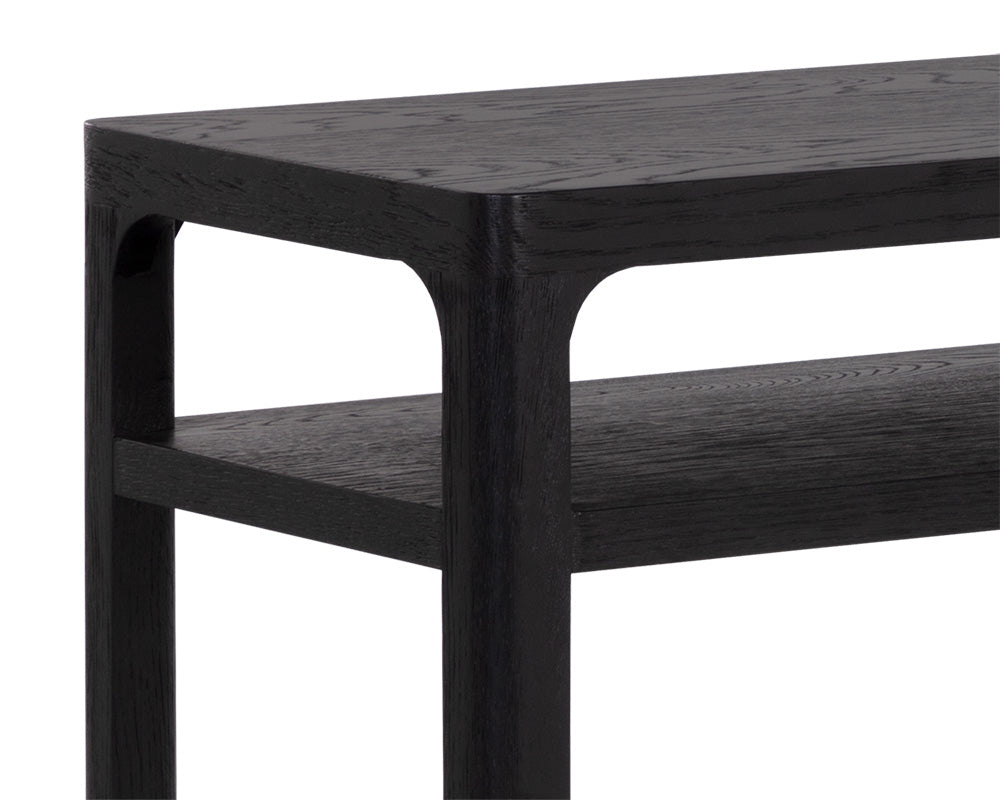 Doncaster Console Table — Black