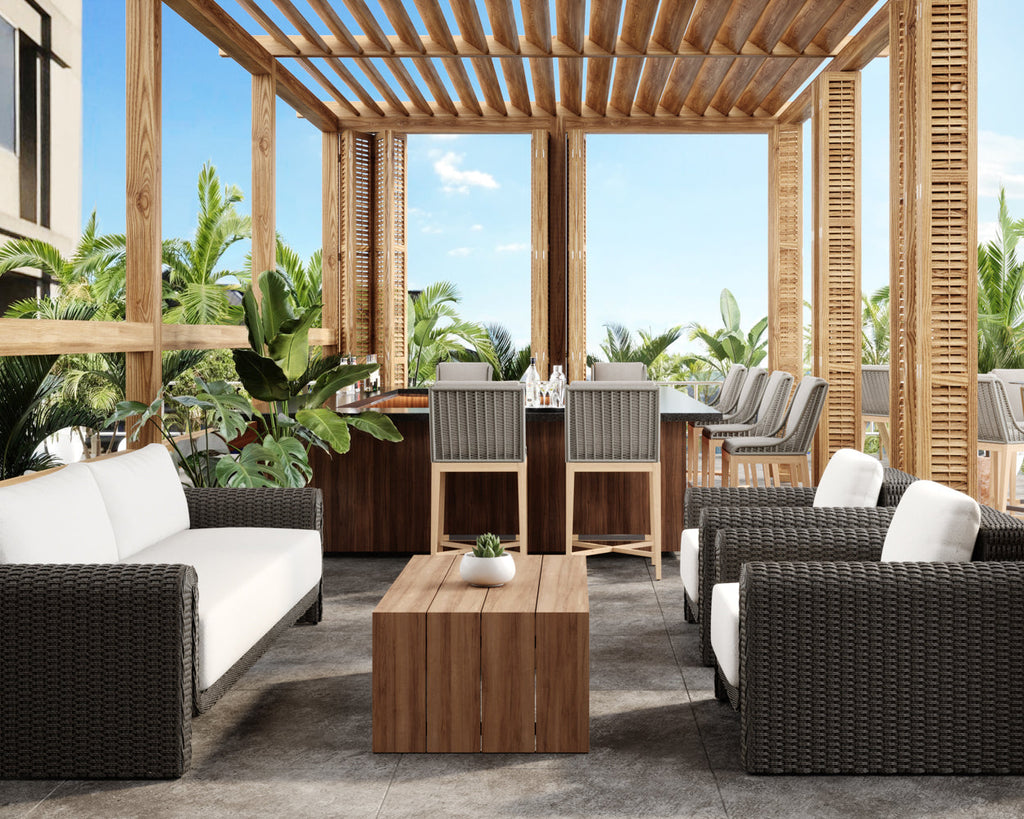 Tibi Lounge Chair - Grey - view 3