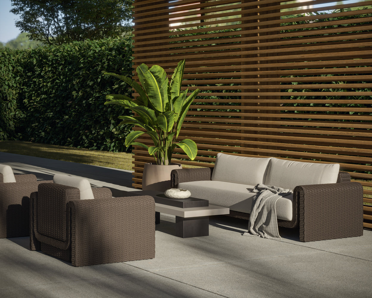 Tibi Lounge Chair - Grey - view 4