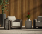 Tibi Lounge Chair - Grey - view 2