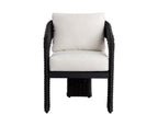 Pylos Dining Armchair - Black - view 3