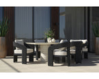 Pylos Dining Armchair - Black - view 2