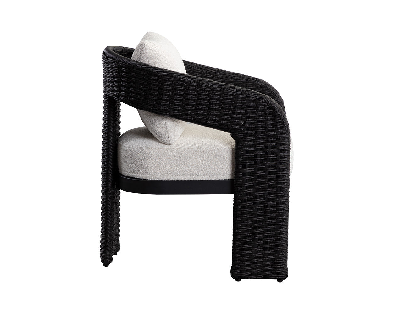 Pylos Dining Armchair - Black - view 4