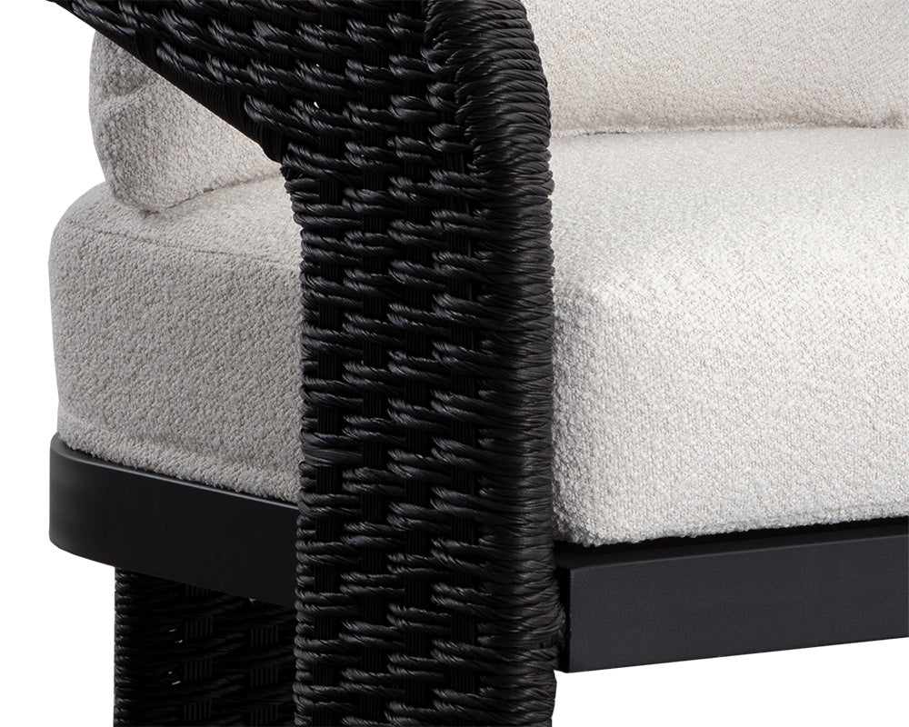 Pylos Dining Armchair - Black - view 6