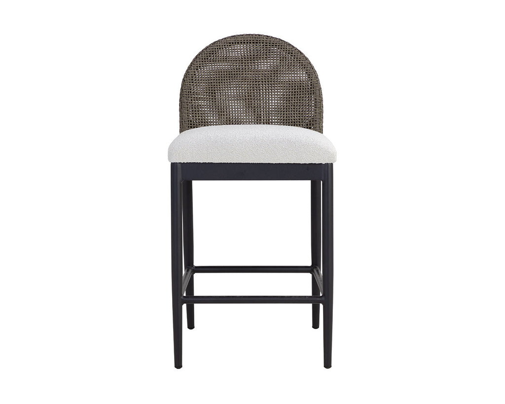 Calandri Counter Stool - Black - view 4