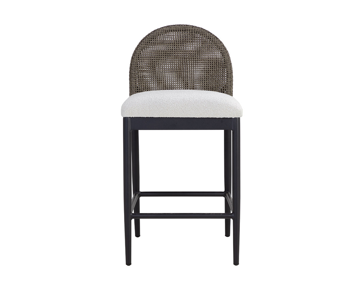 Calandri Counter Stool - Black - view 4