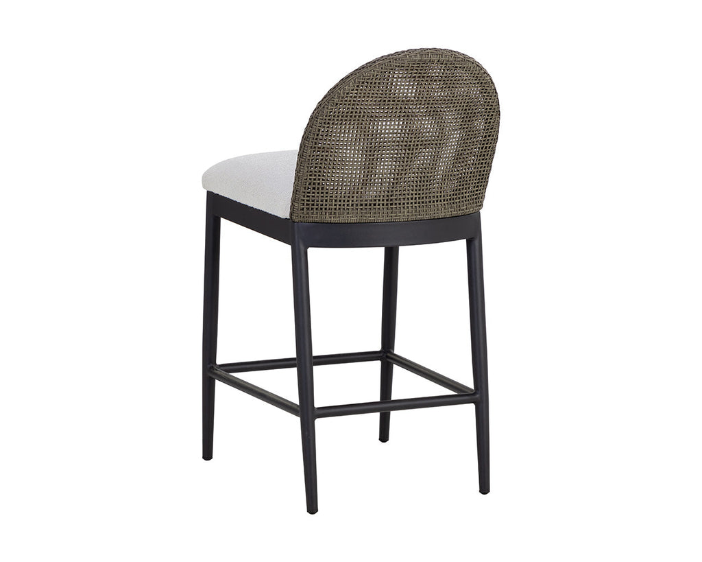 Calandri Counter Stool - Black - view 6