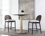 Calandri Counter Stool - Black - view 2