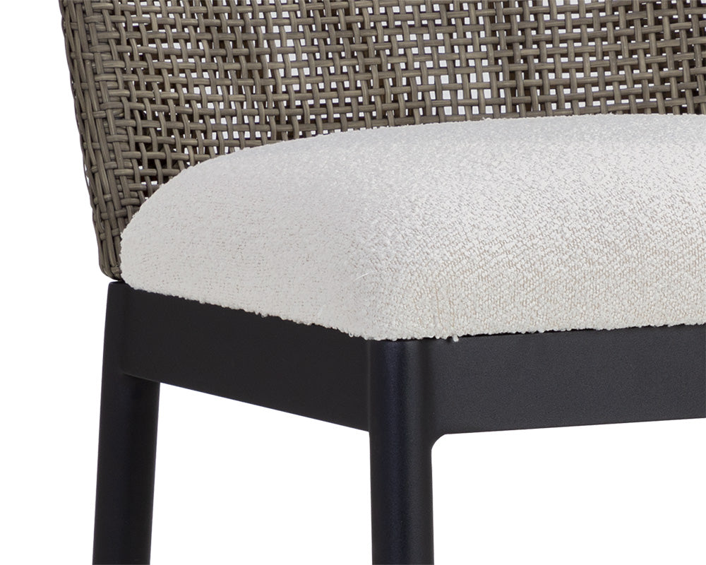 Calandri Counter Stool - Black - view 7
