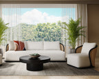 Bora Swivel Lounge Chair - None - view 3
