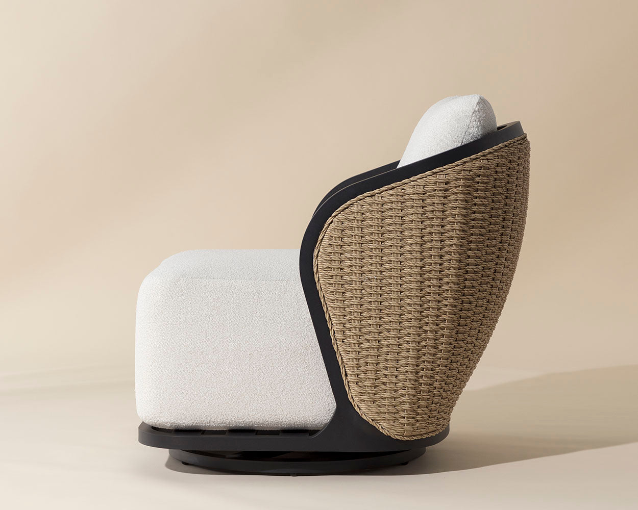 Bora Swivel Lounge Chair - None - view 6