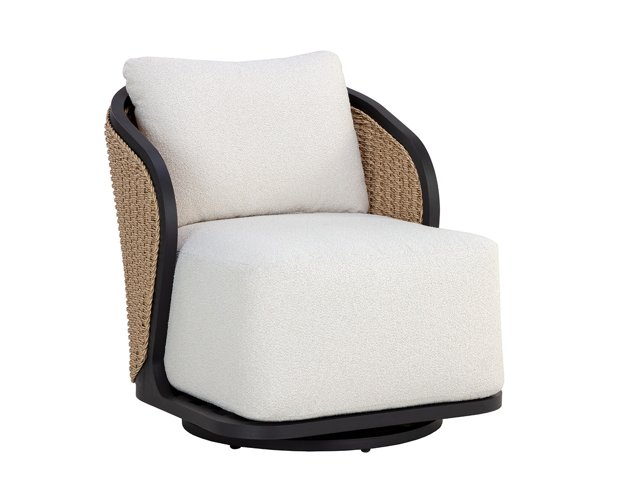 Bora Swivel Lounge Chair - None - view 9
