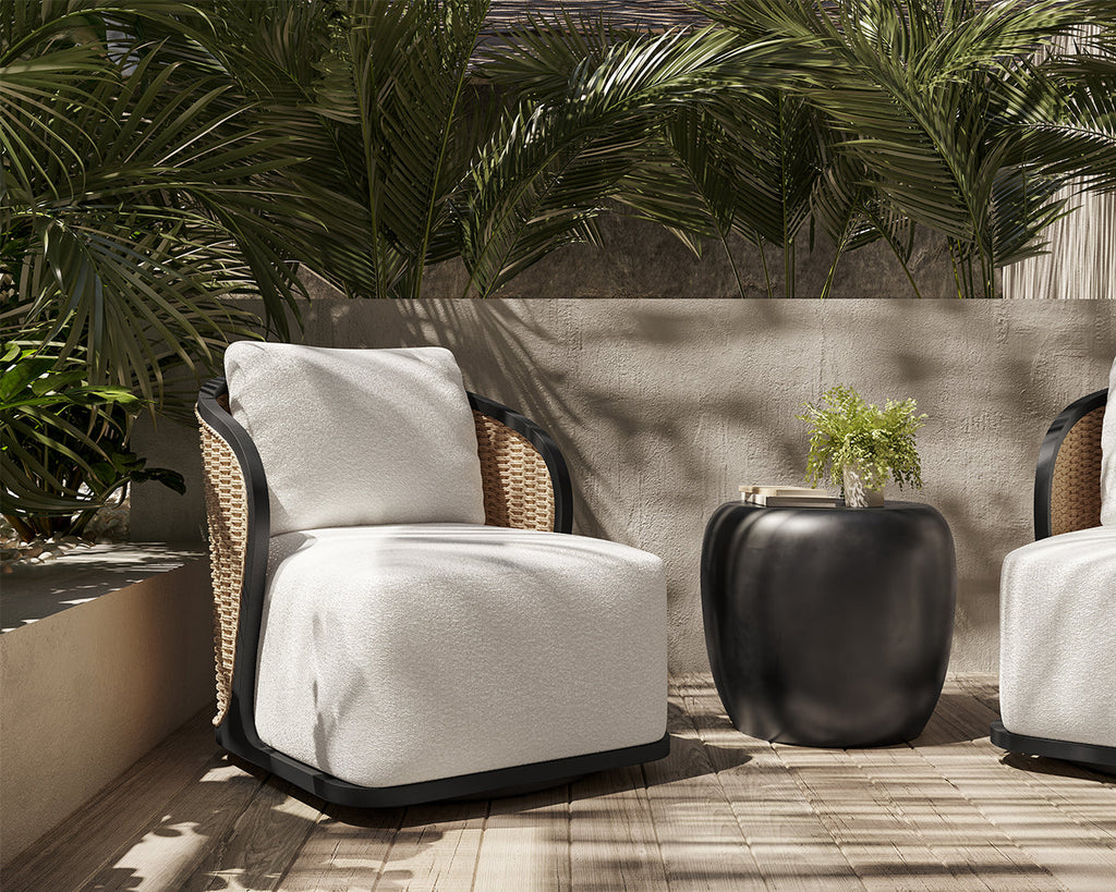 Bora Swivel Lounge Chair - None - view 2