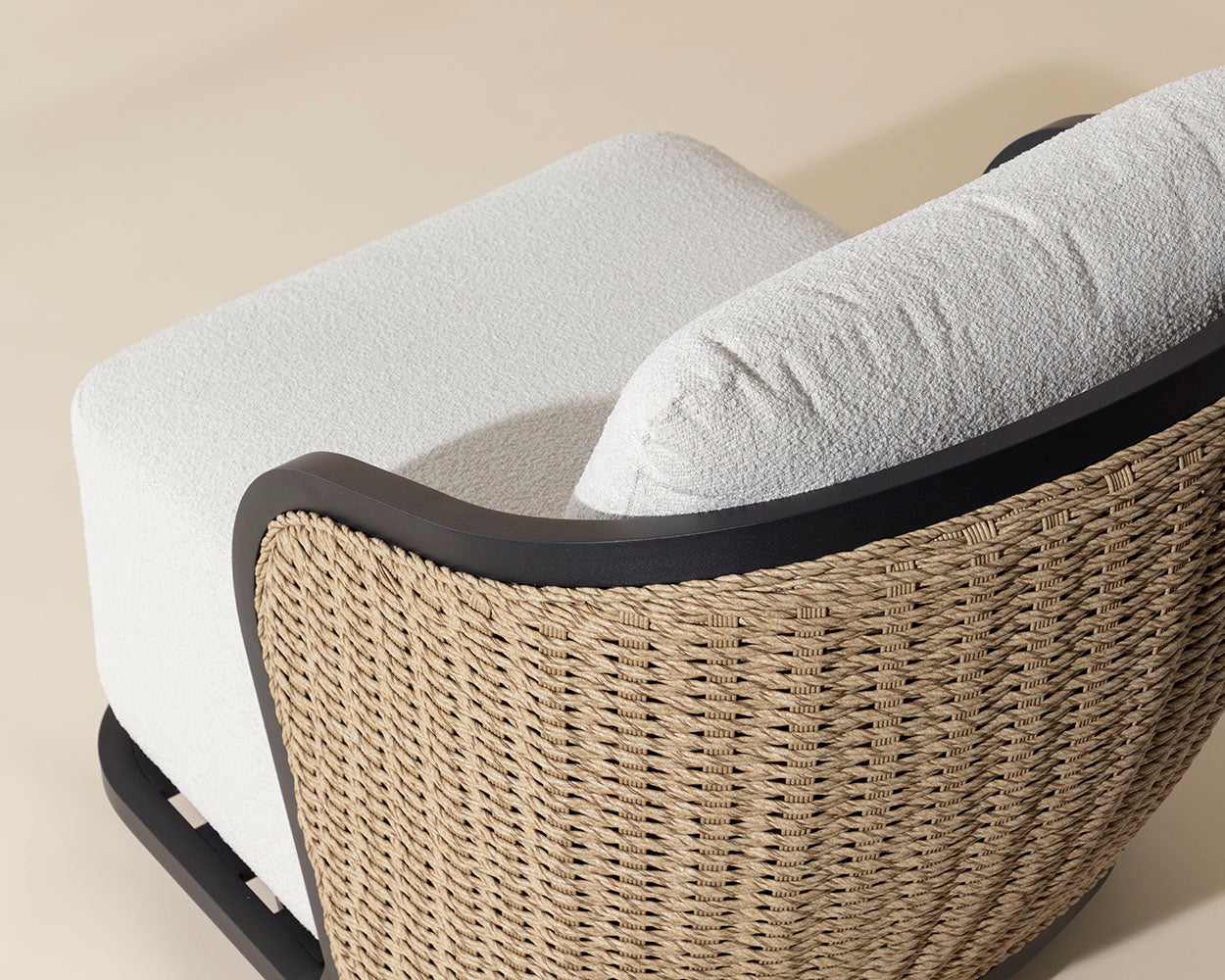 Bora Swivel Lounge Chair - None - view 8