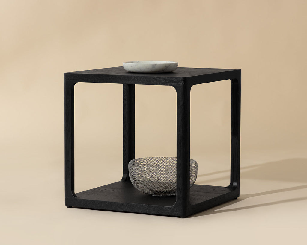 Doncaster Side Table — Black