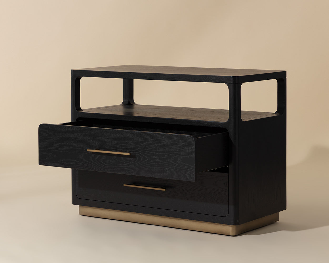 Danette Nightstand – Black